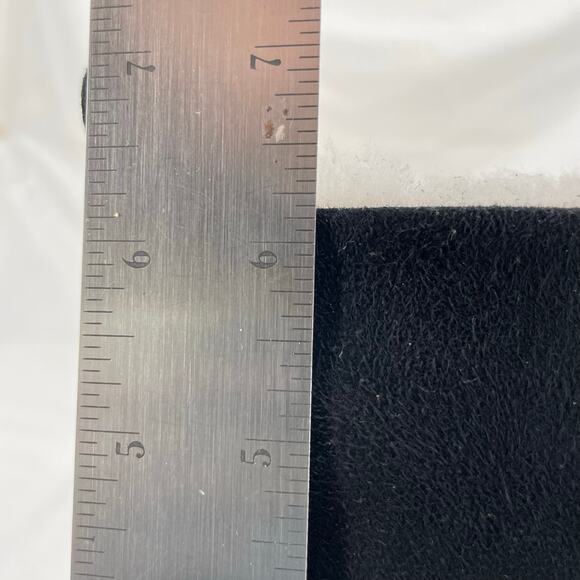 Jenni Kayne Black Suede Shearling Moc Boot Neutral Minimalist Ankle Bootie 38 - Picture 13 of 13